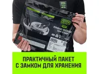 Трос динамический HITCH PROF масса авто до 3.3 т, разрывная 10 тонн, 6 метром, петля-петля