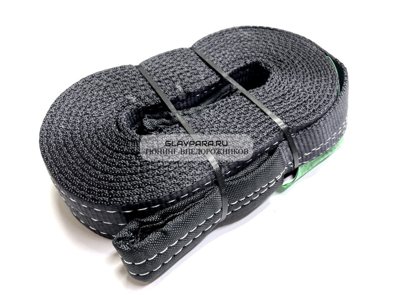 Трос динамический HITCH PROF масса авто до 3.3 т, разрывная 10 тонн, 6 метром, 2 скобы Трос динамический HITCH PROF масса авто до 3.3 т, разрывная 10 тонн, 6 метром, 2 скобы