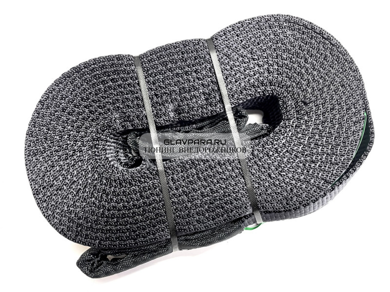 Трос динамический HITCH PROF масса авто до 3.3 т, разрывная 10 тонн, 6 метром, 2 скобы Трос динамический HITCH PROF масса авто до 3.3 т, разрывная 10 тонн, 6 метром, 2 скобы