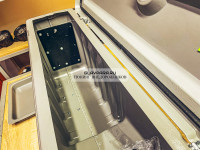 Поворотный ящик в пикап на ЛЕВЫЙ борт MaxBox PRO (бокс для пикапа в кузов)