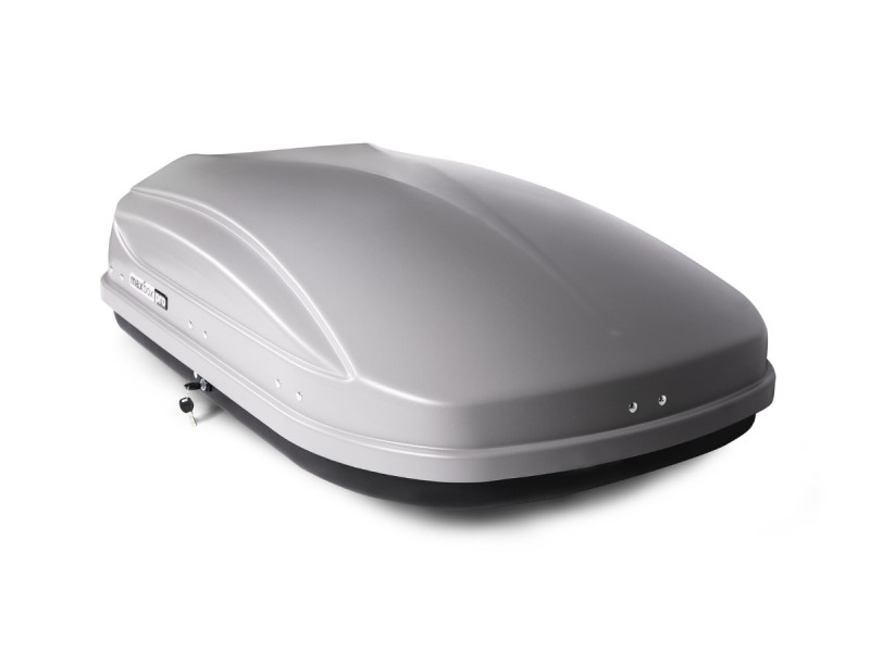 Автобокс MaxBox PRO 430 (малый) серый 136*96*42 см двустороннее открывание Автобокс MaxBox PRO 430 (малый) серый 136*96*42 см двустороннее открывание