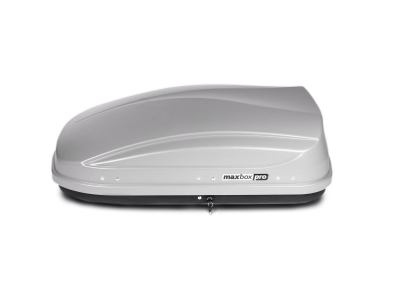 Автобокс MaxBox PRO 430 (малый) серый 136*96*42 см двустороннее открывание Автобокс MaxBox PRO 430 (малый) серый 136*96*42 см двустороннее открывание