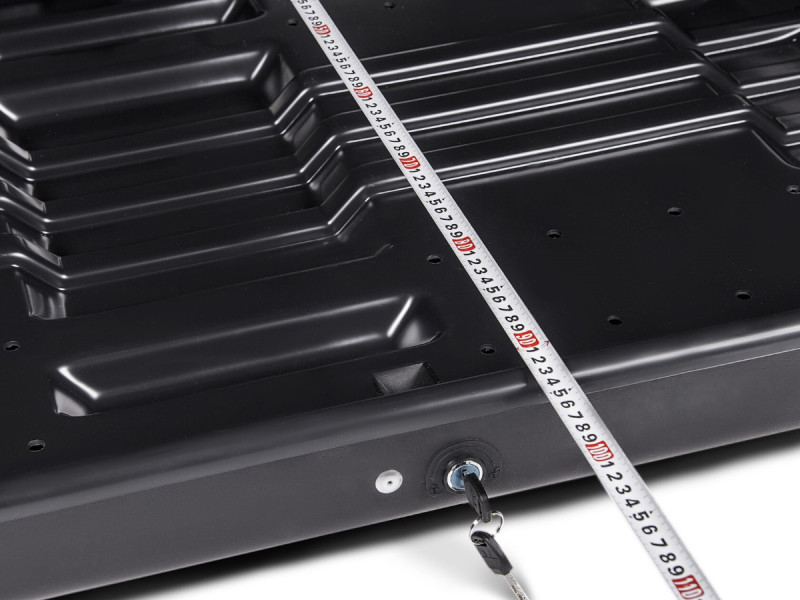 Автобокс MaxBox PRO 430 (малый) серый 136*96*42 см двустороннее открывание Автобокс MaxBox PRO 430 (малый) серый 136*96*42 см двустороннее открывание