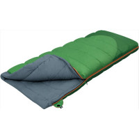 Мешок спальный ALEXIKA SIBERIA (одеяло), (ТК: 0C -6C), зеленый, правый