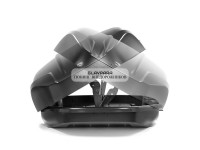 Автобокс Broomer Venture L 430л 1870*890*400 черный "Raptor Edition"  U-скоба 170см