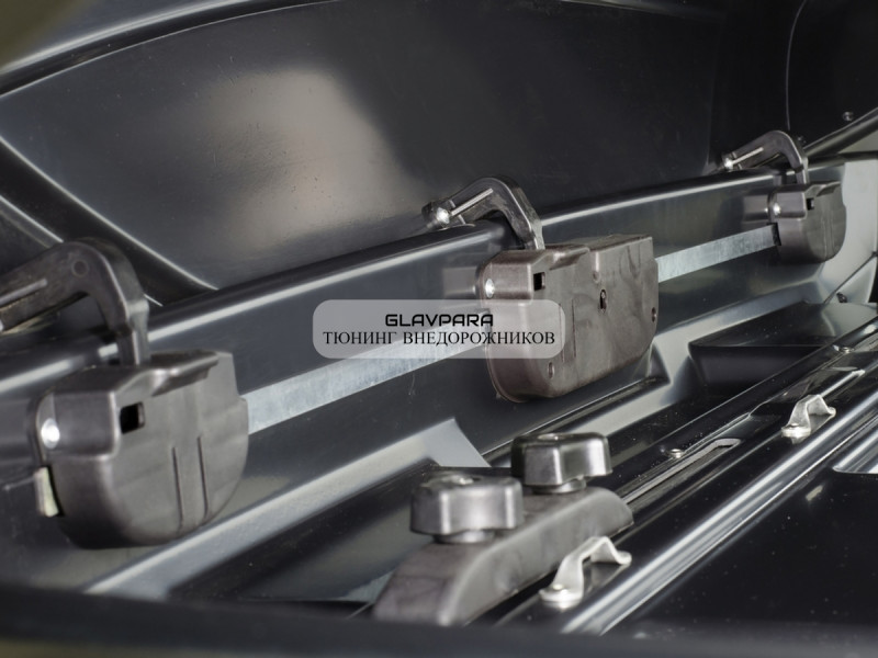 Автобокс Broomer Venture L 430л 1870*890*400 черный текстурный Fast Mount 170см Автобокс Broomer Venture L 430л 1870*890*400 черный текстурный Fast Mount 170см