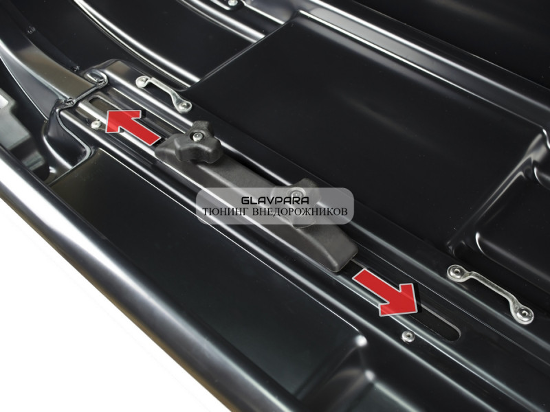 Автобокс Broomer Venture L 430л 1870*890*400 черный текстурный Fast Mount 170см Автобокс Broomer Venture L 430л 1870*890*400 черный текстурный Fast Mount 170см