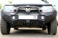Силовой бампер передний АМЗ для Renault Duster серия Professional