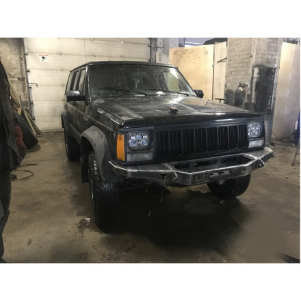 Передний силовой бампер АМЗ для Jeep Grand Cherokee XJ