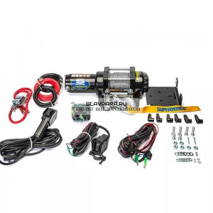 Лебёдка для квадроцикла снегохода Superwinch LT3000 12V 1360 кг стальной трос Лебёдка для квадроцикла снегохода Superwinch LT3000 12V 1360 кг стальной трос