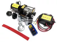 Лебедка на квадроцикл и снегоход 12V PRO TOP 3000lbs/1361 кг стальной трос (153/1) Лебедка на квадроцикл и снегоход 12V PRO TOP 3000lbs/1361 кг стальной трос (153/1)