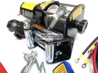 Лебедка на квадроцикл и снегоход 12V PRO TOP 3000lbs/1361 кг стальной трос (153/1) Лебедка на квадроцикл и снегоход 12V PRO TOP 3000lbs/1361 кг стальной трос (153/1)