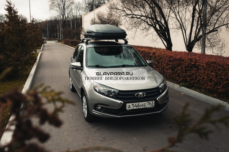 Автобокс LUX IRBIS 175 черный матовый 450L двустороннее открывание (1750х850х400) Автобокс LUX IRBIS 175 черный матовый 450L двустороннее открывание (1750х850х400)