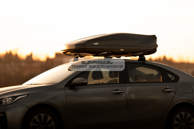 Автобокс LUX IRBIS 175 черный матовый 450L двустороннее открывание (1750х850х400) Автобокс LUX IRBIS 175 черный матовый 450L двустороннее открывание (1750х850х400)