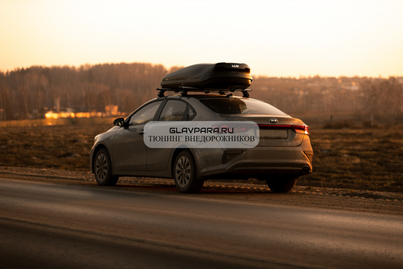 Автобокс LUX IRBIS 175 черный матовый 450L двустороннее открывание (1750х850х400) Автобокс LUX IRBIS 175 черный матовый 450L двустороннее открывание (1750х850х400)