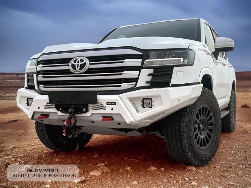 Бампер силовой передний Rival алюминиевый (черный) Toyota Land Cruiser 300 2021+ (2D.5723.1-NL) Бампер силовой передний Rival алюминиевый (черный) Toyota Land Cruiser 300 2021+ (2D.5723.1-NL)