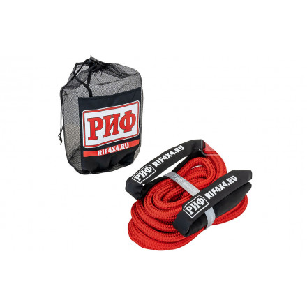 Трос динамический рывковый РИФ 9 т/9 м Трос динамический рывковый РИФ 9 т/9 м