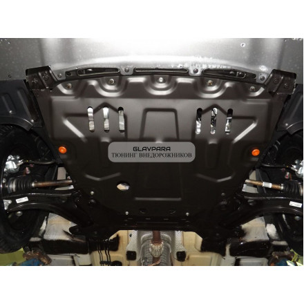 Защита КПП и РК AlFeco для Suzuki Jimny 1998-2019 сталь 2мм Защита КПП и РК AlFeco для Suzuki Jimny 1998-2019 сталь 2мм