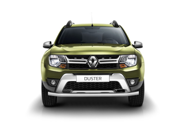 Защита переднего бампера одинарная диаметром 63 мм (НПС) на Renault DUSTER с 2016