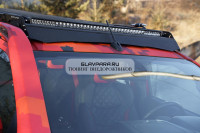 Багажник экспедиционный STC Isuzu D-Max 2020+ ШТОРКА с дальним светом