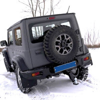 Задний силовой бампер KDT для Suzuki Jimny 2019- Задний силовой бампер KDT для Suzuki Jimny 2019-