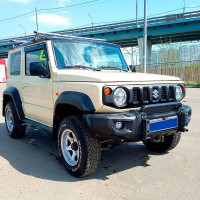 Передний силовой бампер со скрытой установкой лебедки KDT для Suzuki Jimny 2019- Передний силовой бампер со скрытой установкой лебедки KDT для Suzuki Jimny 2019-