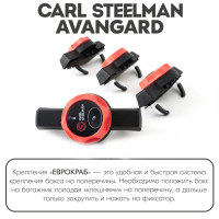 Автобокс Carl Steelman Avangard 2000*850*360 мм (430 L) белый Автобокс Carl Steelman Avangard 2000*850*360 мм (430 L) белый