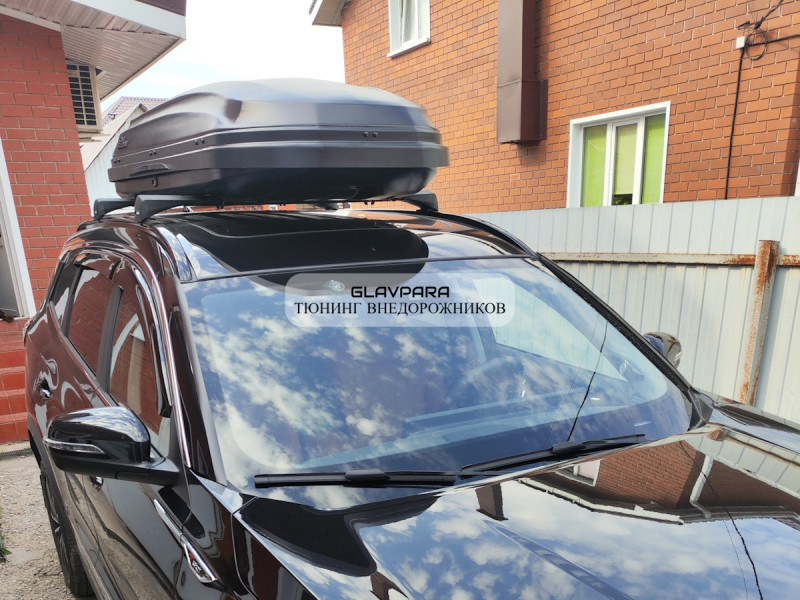 Автобокс Carl Steelman Classic 1950*865*405 мм (470 L) черный Автобокс Carl Steelman Classic 1950*865*405 мм (470 L) черный