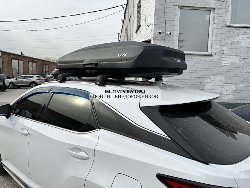 Багажная система LUX Scout для автомобилей с интегрированными рейлингами универсальная с черными дугами 110 см Багажная система LUX Scout для автомобилей с интегрированными рейлингами универсальная с черными дугами 110 см