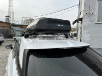 Багажная система LUX Scout для автомобилей с интегрированными рейлингами универсальная с черными дугами 110 см