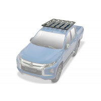 Багажник алюминиевый (платформа с креплением) Rival 1235x1430 для Mitsubishi L200 2015+