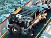 Багажник алюминиевый (платформа с креплением) Rival 1715x1430 для Jeep Wrangler JL 4дв. 2017+