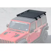 Багажник алюминиевый RIVAL (модульная платформа) 1715×1430 мм для Jeep Wrangler JL 4 дв. 2017+ (2M.2701.1)