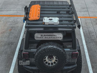 Багажник алюминиевый (платформа с креплением) Rival 1715x1430 для Jeep Wrangler JL 4дв. 2017+
