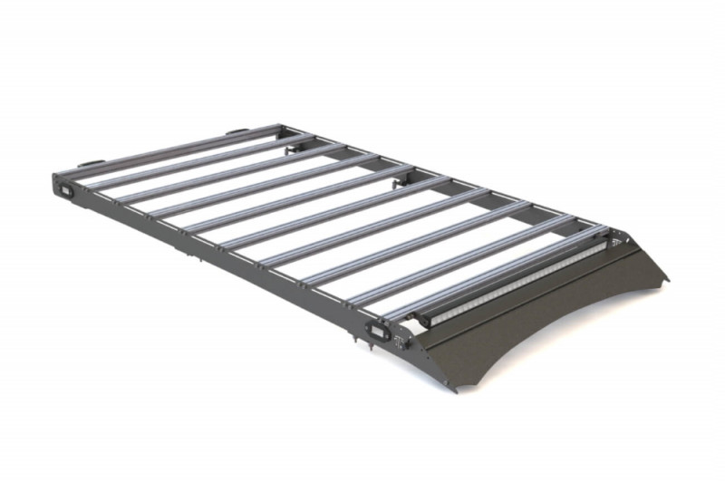 Багажник экспедиционный STC Toyota Land Cruiser 100/105/Lexus LX470 ШТОРКА с дальним, рабочим и задним светом