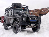 Защита рулевых тяг KDT для Land Rover Defender 110