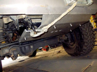 Защита рулевых тяг KDT для Toyota Land Cruiser 76