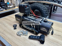 Лебедка электрическая автомобильная Master Winch A12000S 12V 5450 кг с синтетическим тросом IP67