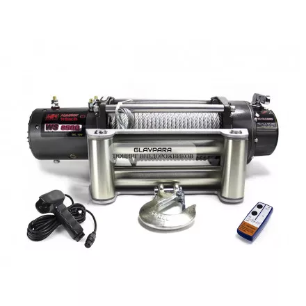 Лебедка электрическая автомобильная Master Winch MW 6800 12V 3080 кг со стальным тросом Лебедка электрическая автомобильная Master Winch MW 6800 12V 3080 кг со стальным тросом