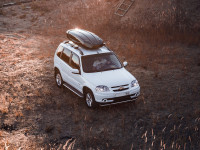 Автобокс Broomer Venture L 430л 1870*890*400 черный глянец U-скоба 170см