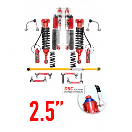 Комплект подвески STR ST8000 2.5 Series лифт 63 мм с регулировкой DSC для Tank 300