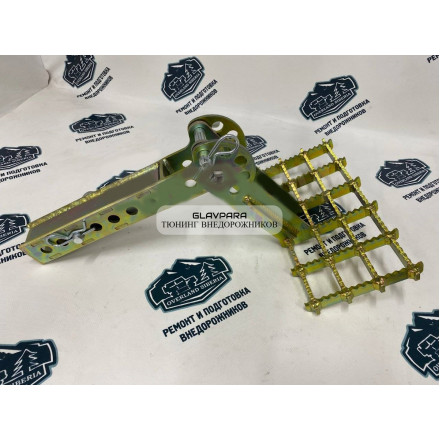 Подножка в фаркоп (квадрат), складная Overland Siberia Подножка в фаркоп (квадрат), складная Overland Siberia