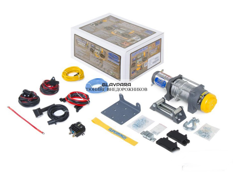 Лебёдка для квадроцикла снегохода Superwinch TERRA 45 12В 4500 lbs 2100 кг стальной трос Лебёдка для квадроцикла снегохода Superwinch TERRA 45 12В 4500 lbs 2100 кг стальной трос