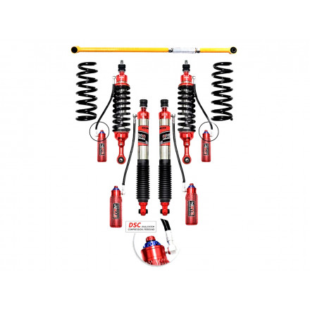 Лифт-комплект с койловерами STR4x4 ST8000 для Toyota Land Cruiser 100 50 мм DSC