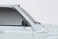 Шноркель для Toyota Land Cruiser 80 / Lexus LX450, композитный с двумя воздухозаборниками, серый под покраску