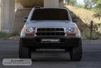 Шноркель для Toyota Land Cruiser 80 / Lexus LX450, композитный с двумя воздухозаборниками, серый под покраску