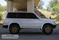Шноркель для Toyota Land Cruiser 80 / Lexus LX450, композитный с двумя воздухозаборниками, серый под покраску