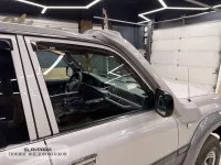 Шноркель для Toyota Land Cruiser 80 / Lexus LX450, композитный с двумя воздухозаборниками, серый под покраску