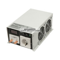 ИС-24-1500У инвертор, преобразователь напряжения DC/AC, 24В/220В, 1500Вт