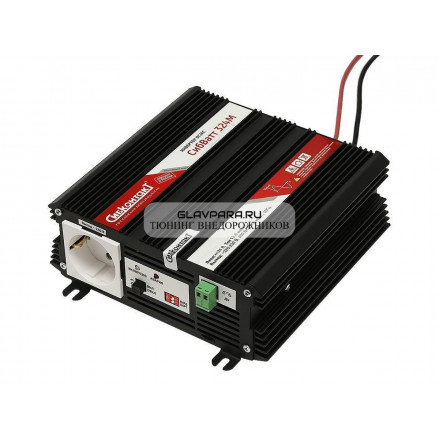 СибВатт 324М, инвертор, преобразователь напряжения DC/AC, 24В/220В, 300Вт